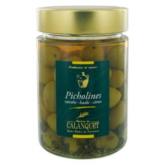 Picholines Menthe-Basilic-Citron