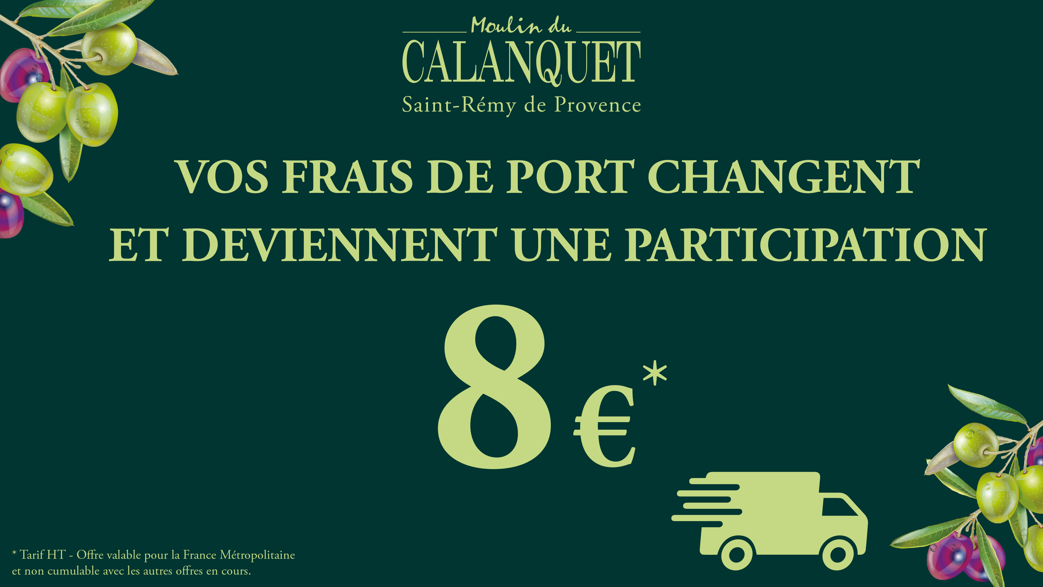 NOUVEAU - Les frais de port changent sur notre boutique en ligne