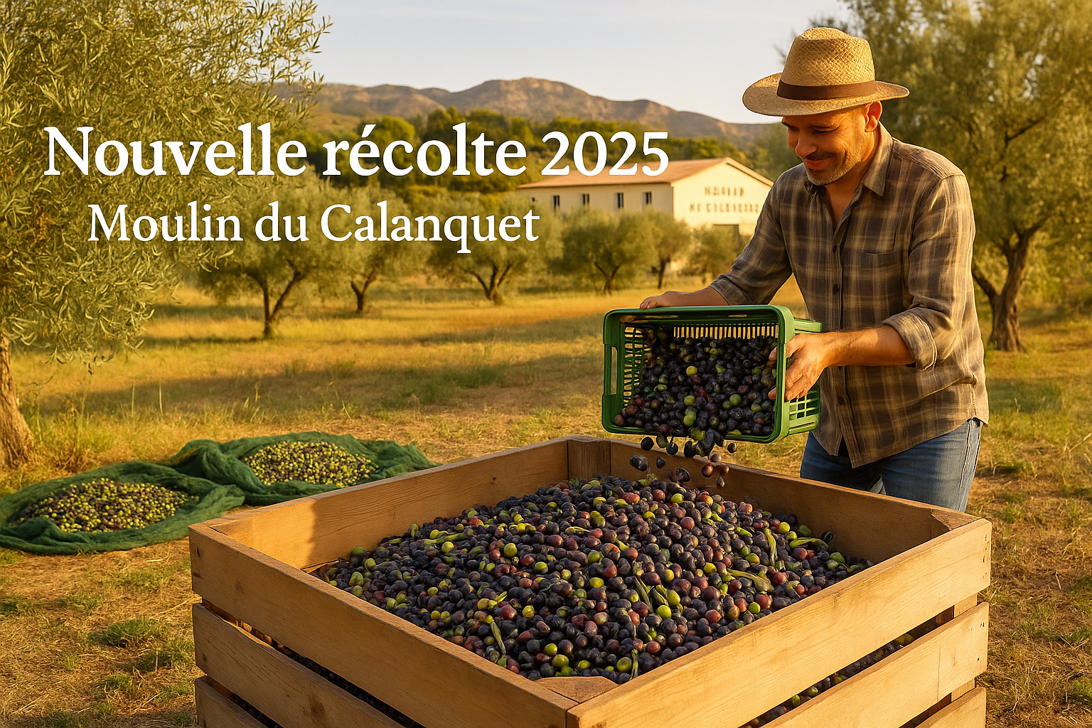 Ouverture de la nouvelle campagne d’apports d’olives 2025 au Moulin du Calanquet